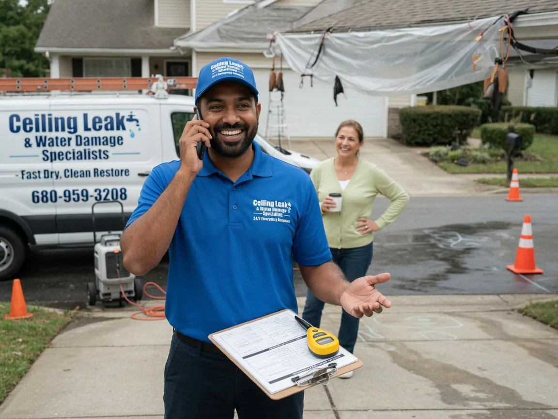 Ceiling Leak Cleanup Swords Creek, VA FAQs